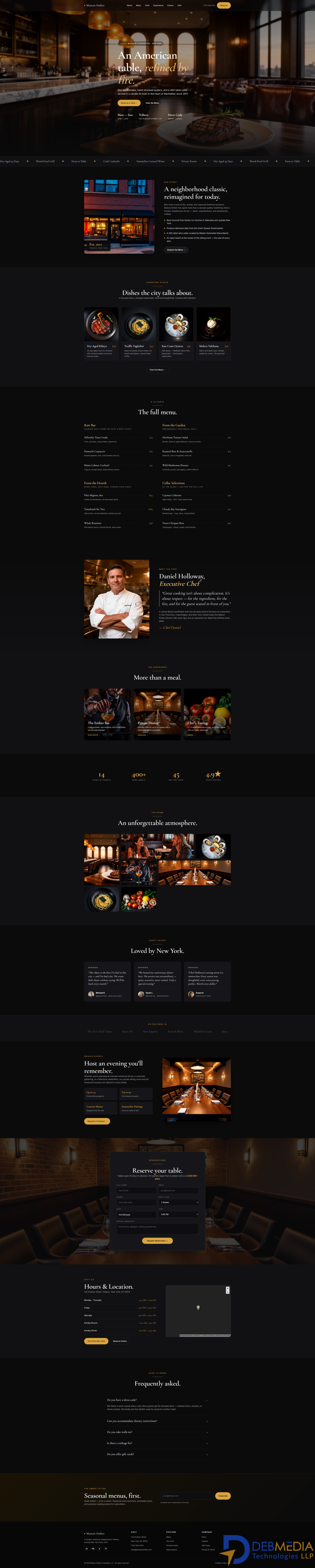 Maison Ember Restaurant