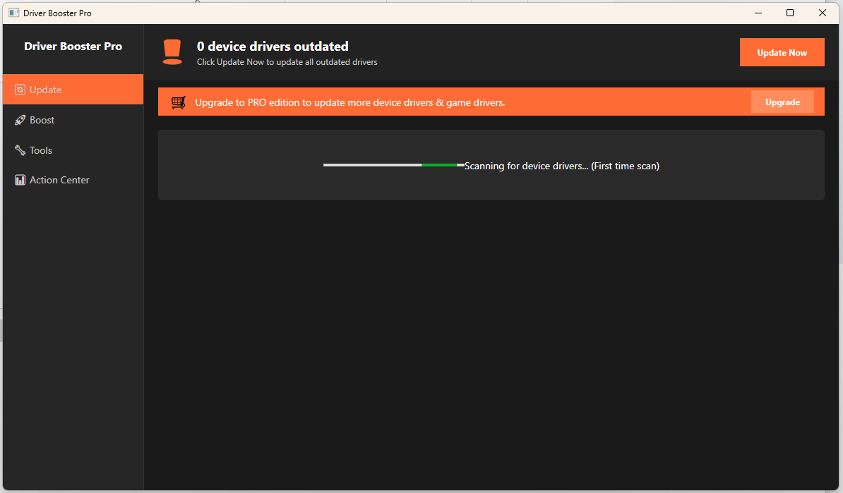 Driver Booster Pro Interface